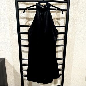 Mary & Mabel Backless Halter Dress